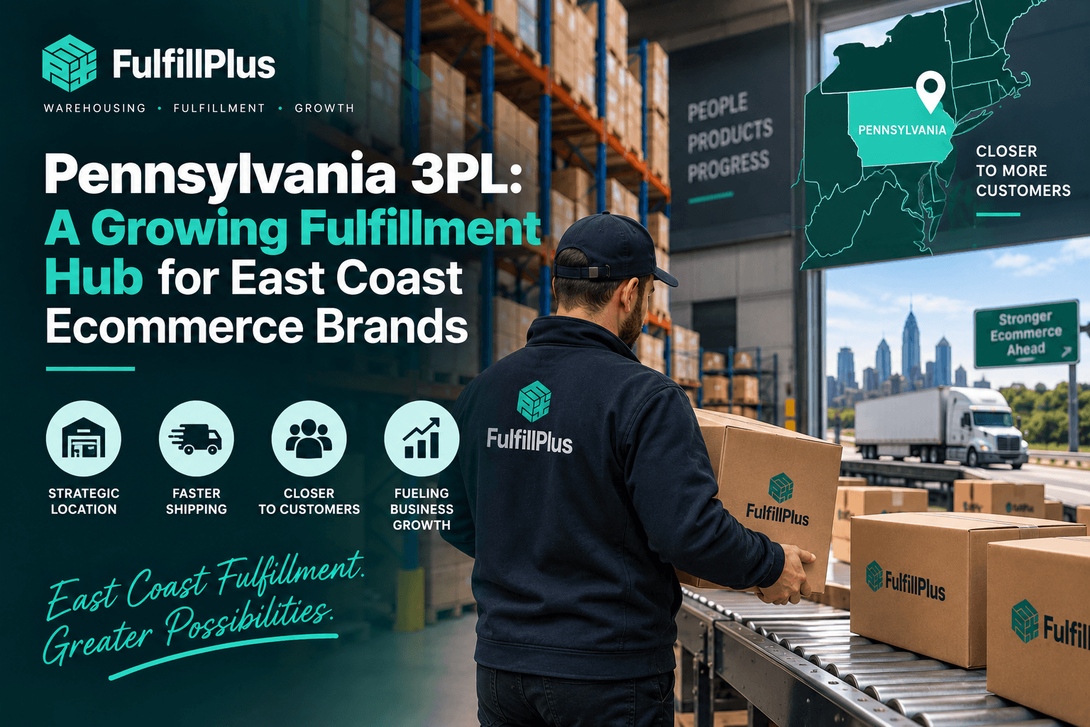 E-Commerce Fulfillment Services in Pennsylvania: A Growing Hub for East Coast Ecommerce Brands